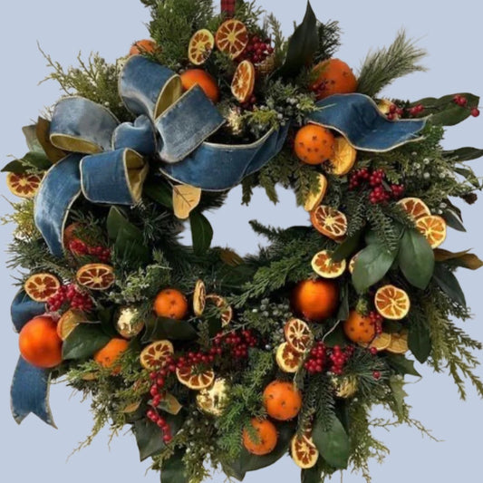 Natural Vintage French Wreath-30"